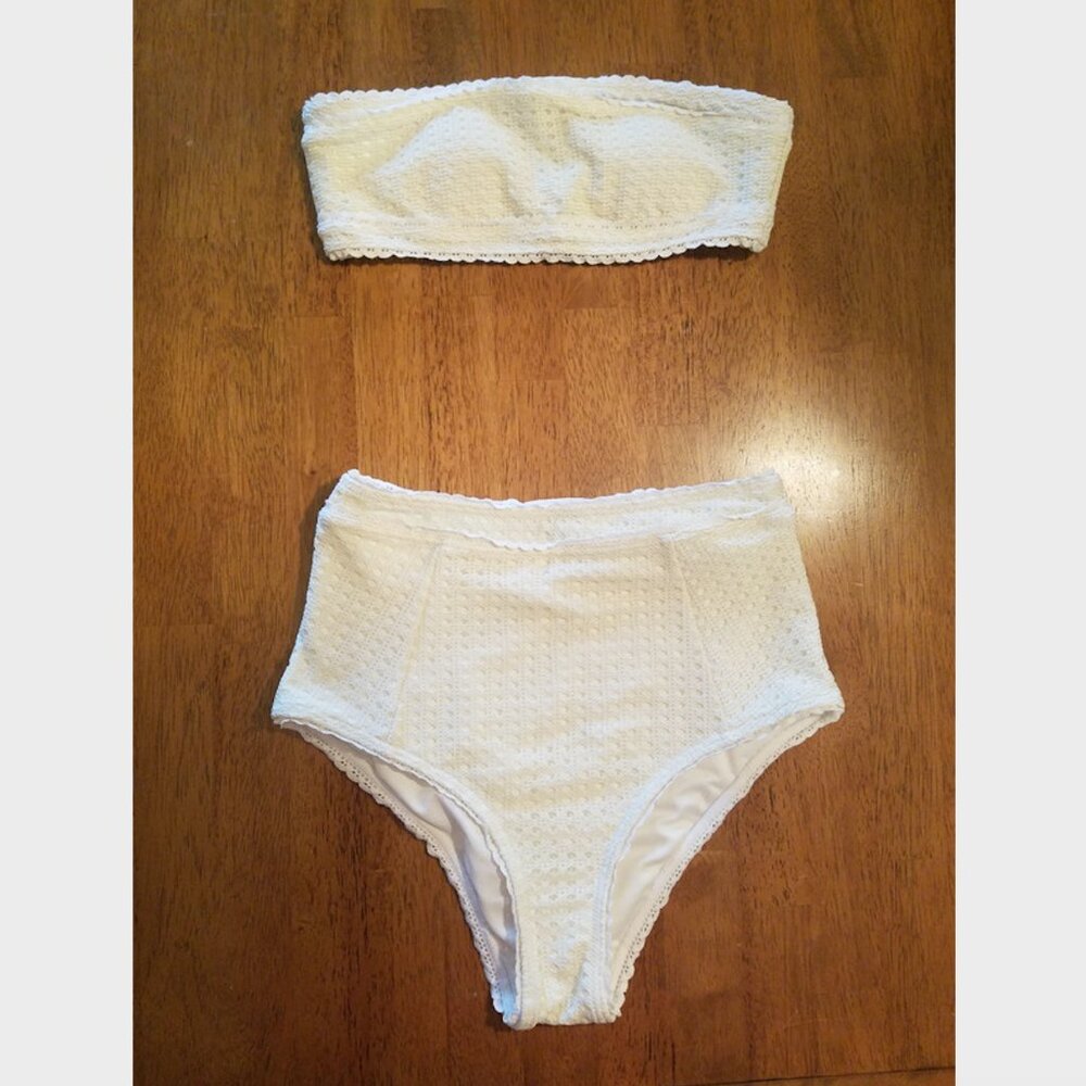 Peony Swimwear Wicker Bikini